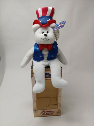 Limited Treasures Sam All American Bear Hometown Heroes Collection 4thjuly Plush