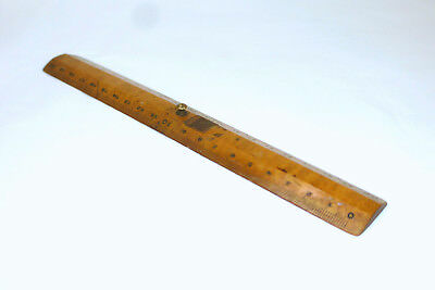 Wooden Ruler England About 1890
