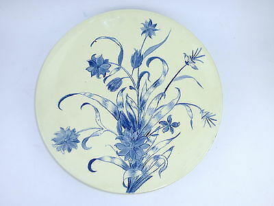 Large Art Nouveau Wall Plate About 1900 Ceramic Plate