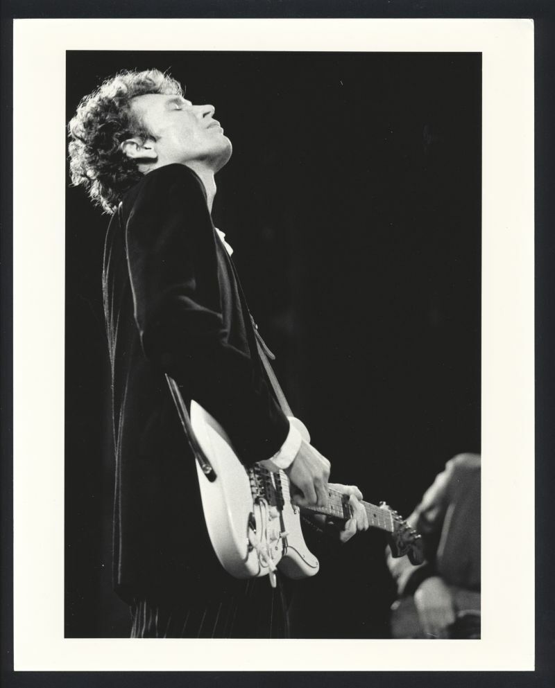 1980s Mason Ruffner Vintage Original Photo Blues & Rock Singer Gp