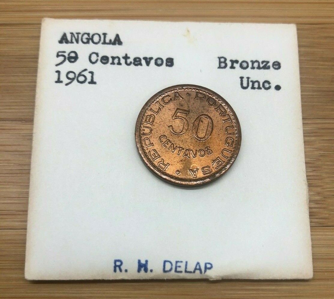 1961 50 Centavos Angola